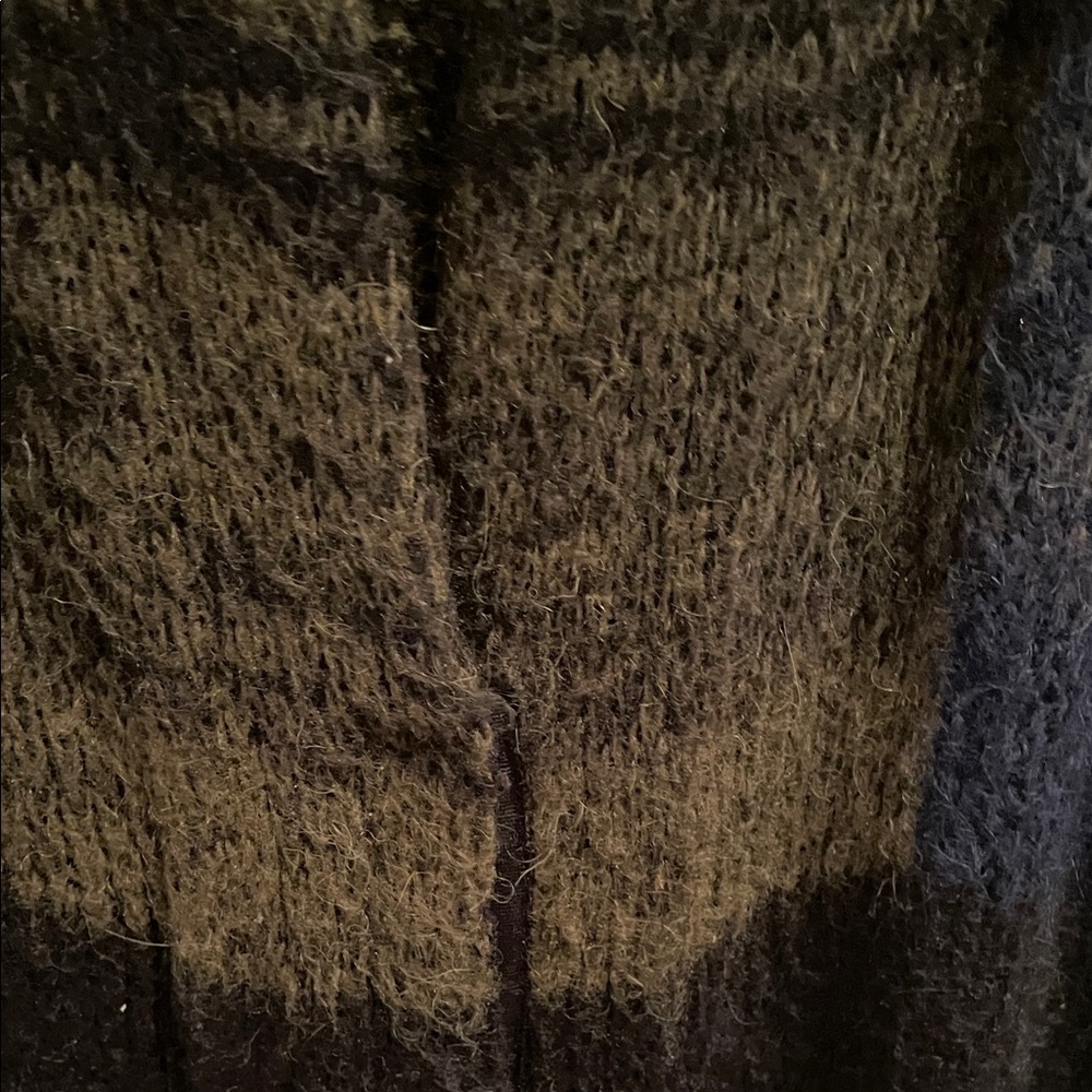 Dries Van Noten Black, Blue and Brown Long Cardigan - Picture 5 of 15